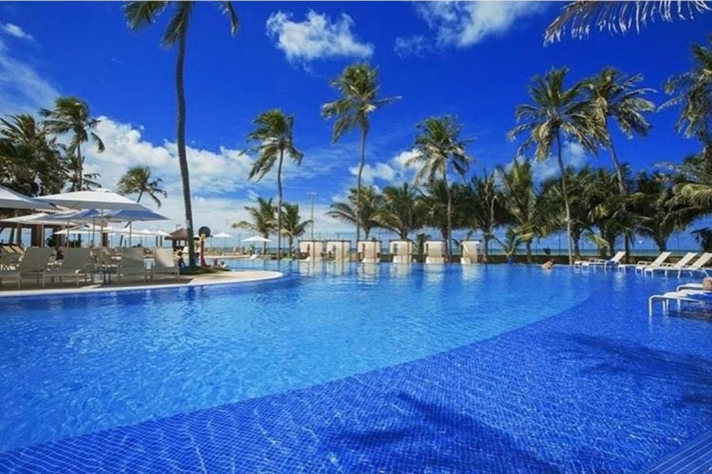 Jatiúca Suites Resort - Flat Frente Mar - מסייאו - בריכה