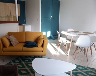 Gîte la Presqu'ile - Portbail - Wohnzimmer