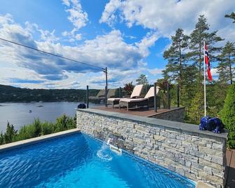 Amazing home in Drøbak - Drobak - Piscina