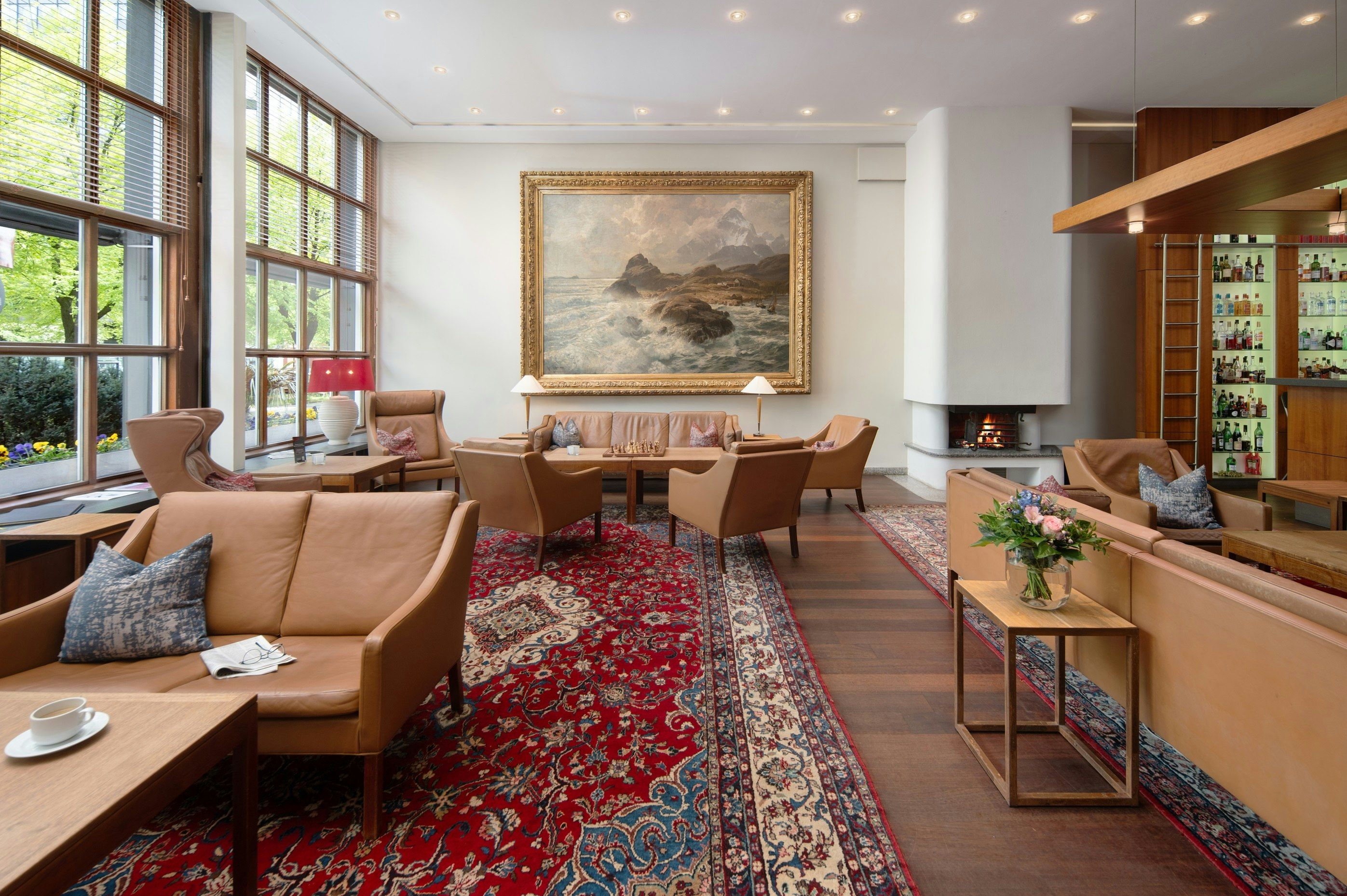 Hotel Baseler Hof - Hamburg - Vestíbul