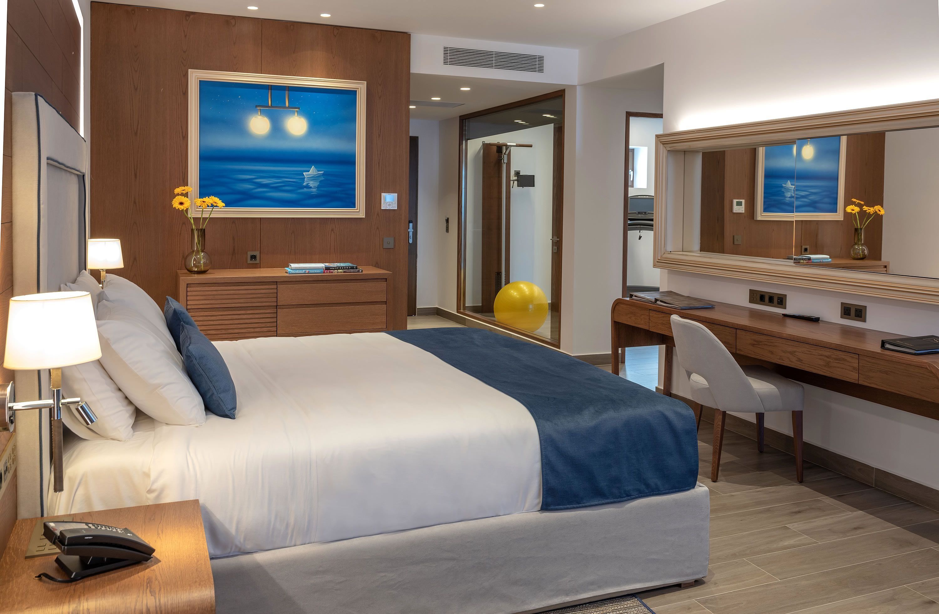 Nana Princess Suites Villas & Spa - הרסוניסוס - חדר שינה