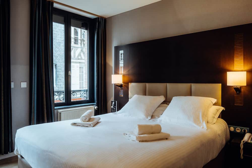 Hotel Le Dauphin Les Loges - הונפלואור - חדר שינה