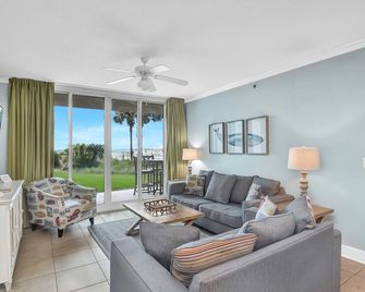 Waterscape B103 - Ground Floor - Gulf Views - Free Beach Service - Fort Walton Beach - Wohnzimmer