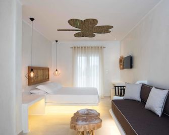 ساهاس سويتس - ميكونوس - غرفة نوم