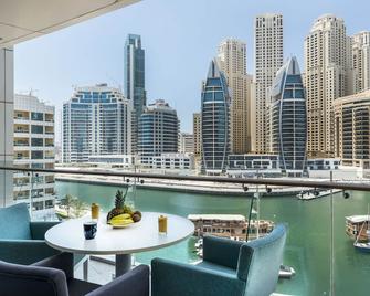 Jannah Marina Hotel Apartments - Dubaï - Balcon