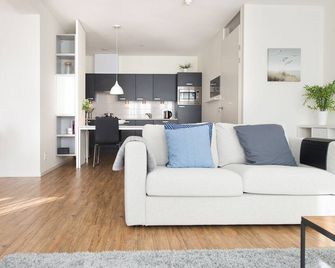 Modern apartment near the beach - The Hague - Living room