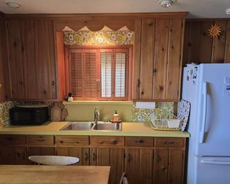 Lakefront Charming 2-bedroom cottage on Douglas Lake with WiFi access - Pellston - Kitchen