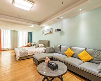 Mahattan Apartment - Free Shuttle Bus for Canton Fair - Kanton - Pokój dzienny