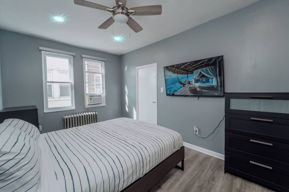 Stylish 1-bedroom apartment in fabulous Philadelphia - פילדלפיה - חדר שינה