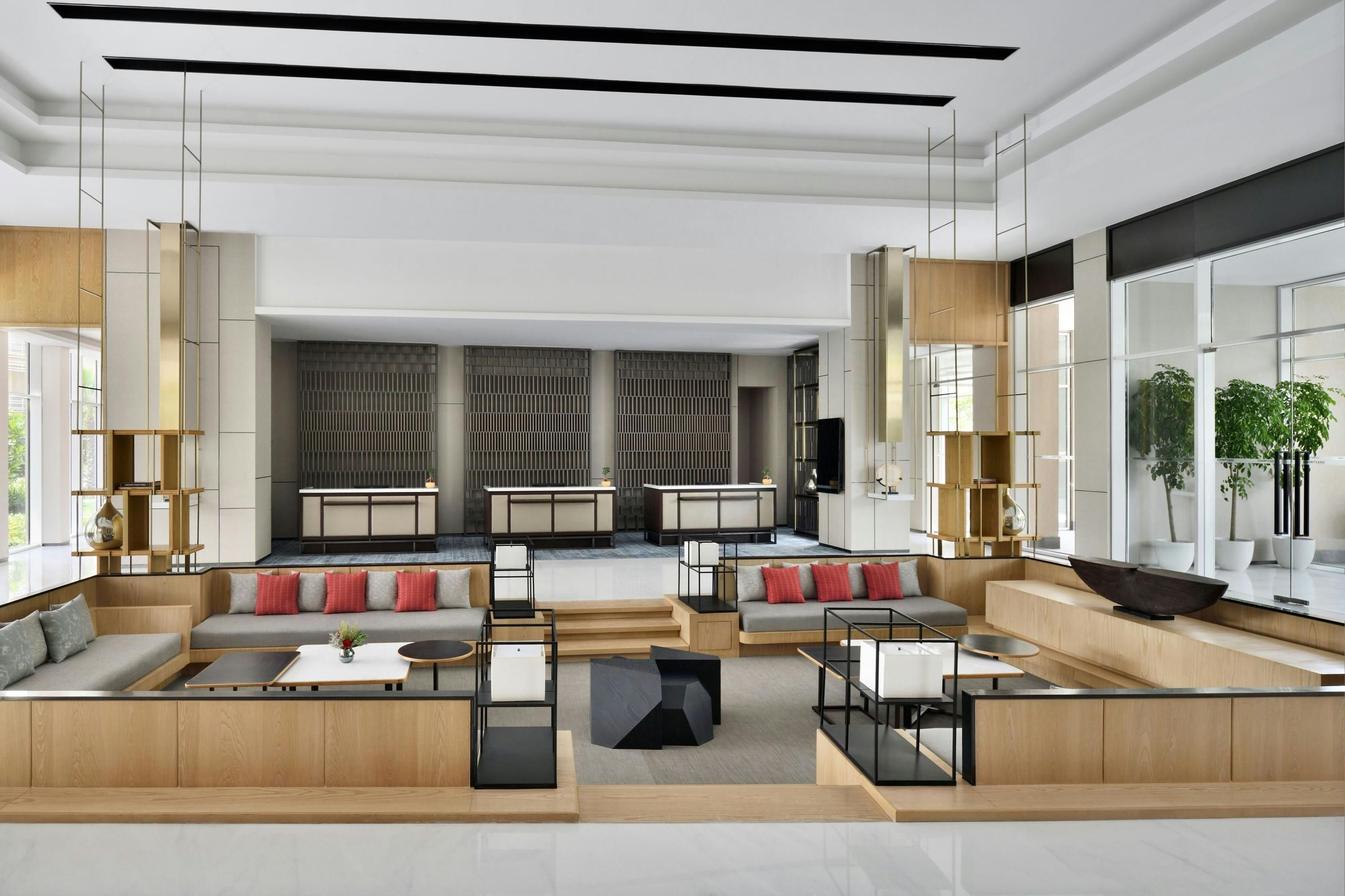 Courtyard by Marriott Aravali Resort - פארידבד - טרקלין