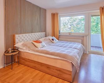 Design Studio nahe Frankfurt Bahnhof & Flughafen - Neu-Isenburg - Schlafzimmer