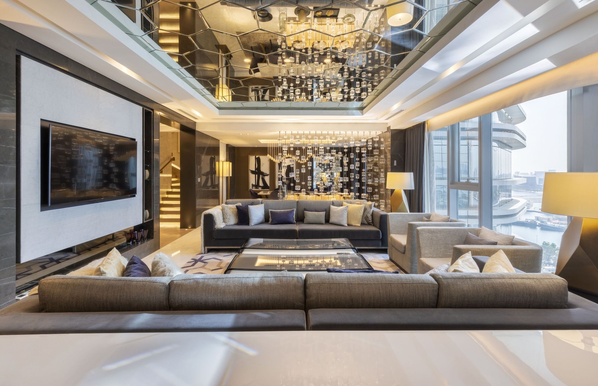 Al Bandar Rotana - Creek - דובאי - טרקלין