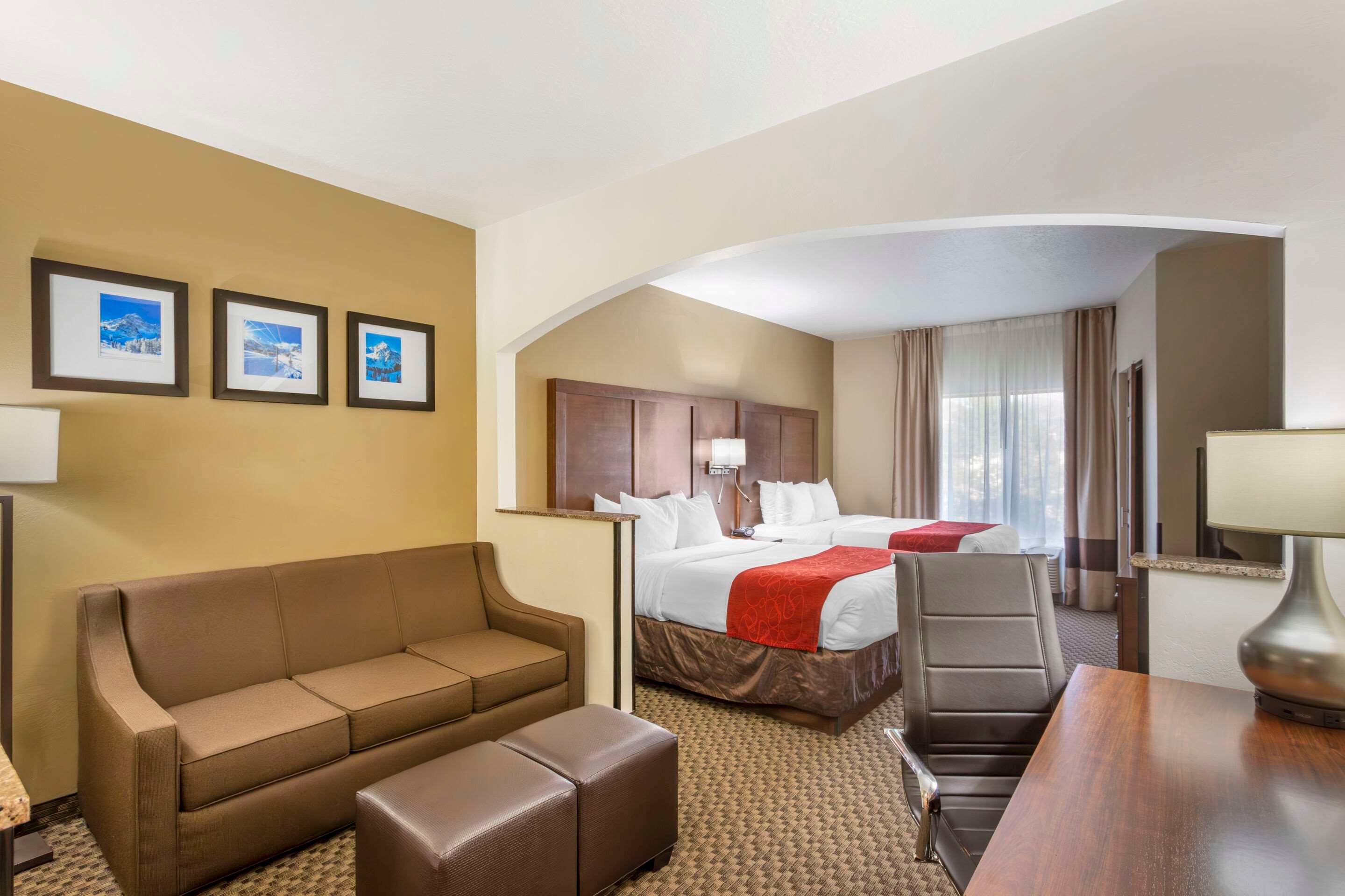 Comfort Suites Ogden Conference Center - Ogden - Bedroom