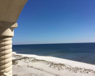 Located high enough to have a beautiful view, low enough to hear the waves! - Pensacola Beach - Beach