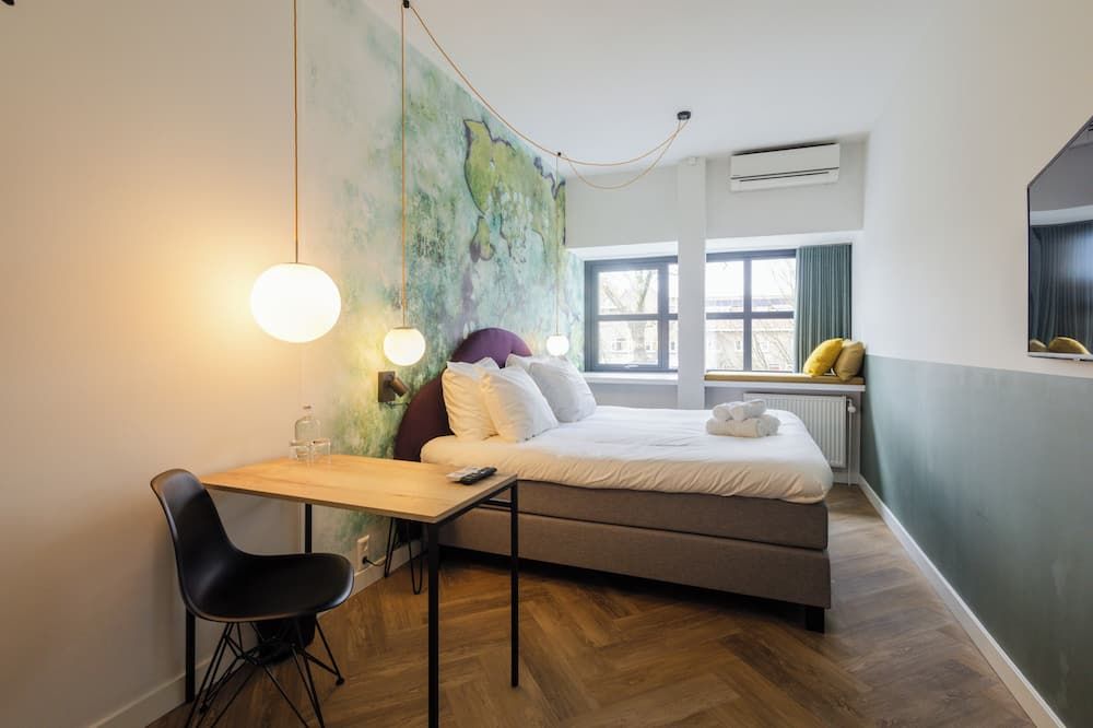 Badhuis Hotel - אוטרכט - חדר שינה