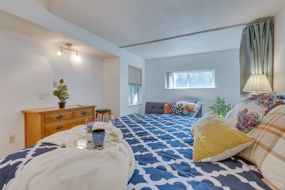 Bright & Airy Seattle Abode 9 Mi to Space Needle - סיאטל - חדר שינה