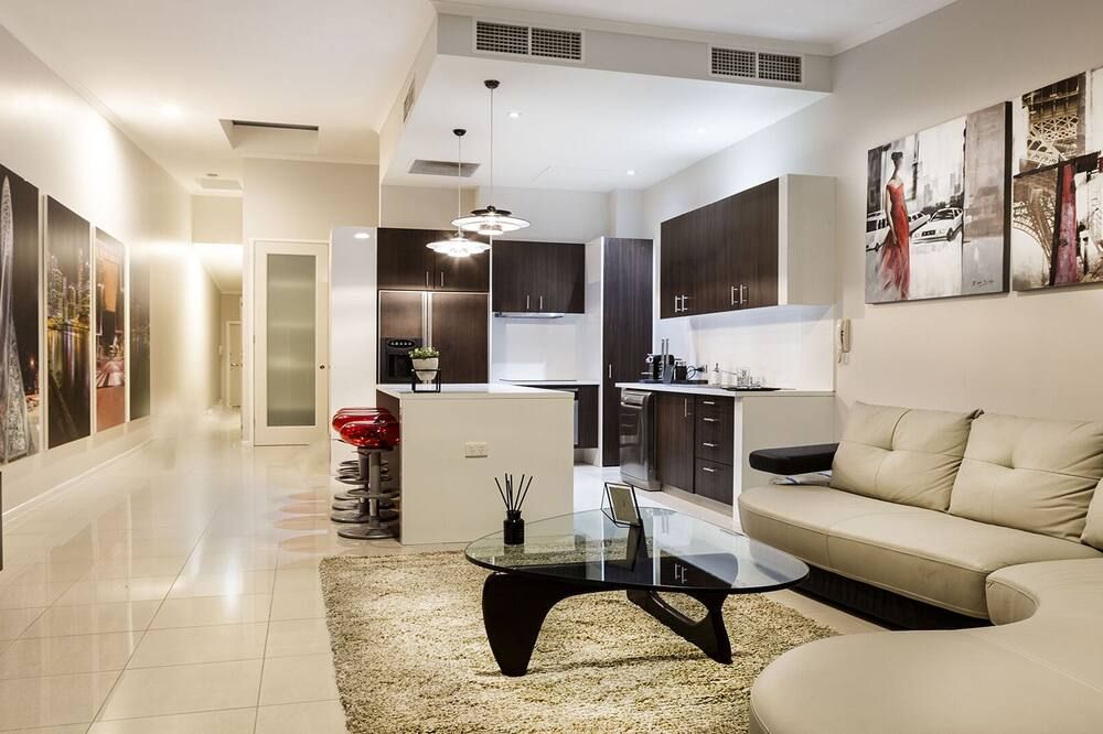 Luxe on Brunswick Terrace Apartment - Brisbane - Sala de estar