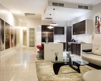 Luxe on Brunswick Terrace Apartment - Brisbane - Sala de estar