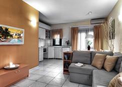 Elia Apartments - Afytos - Living room