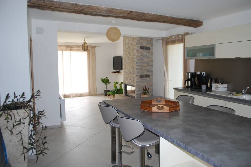 La ferme de Coron - Belley - Eetruimte