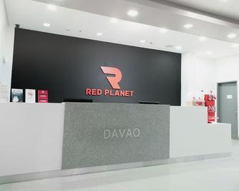 Red Planet Davao - Davao City - Front desk