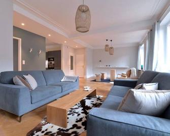 Cotton. Enjoy a comfortable and spacious apartment for 8 people. - Masevaux - Salon