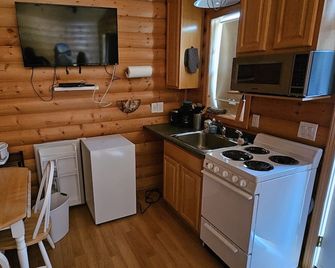 Alaska Summers Lodge Cabin 2-Near Mouth of Kasilof River - Cohoe - Kitchen