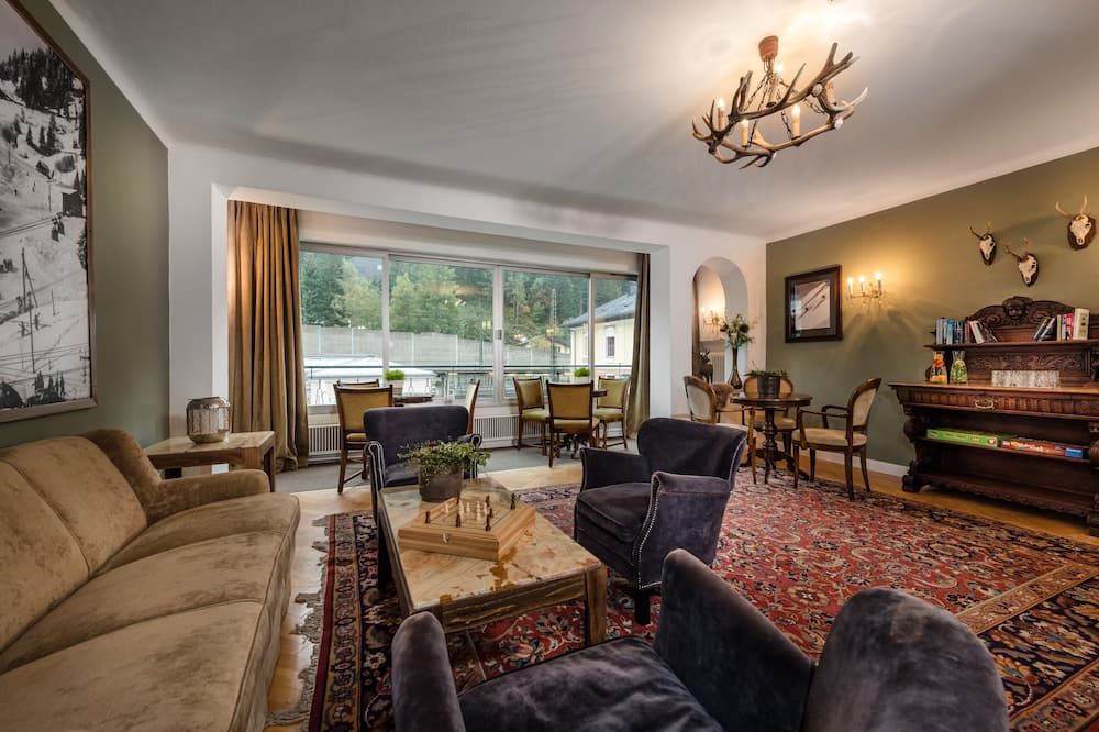هوتل جوثيهوف - باد غاستيين - غرفة معيشة