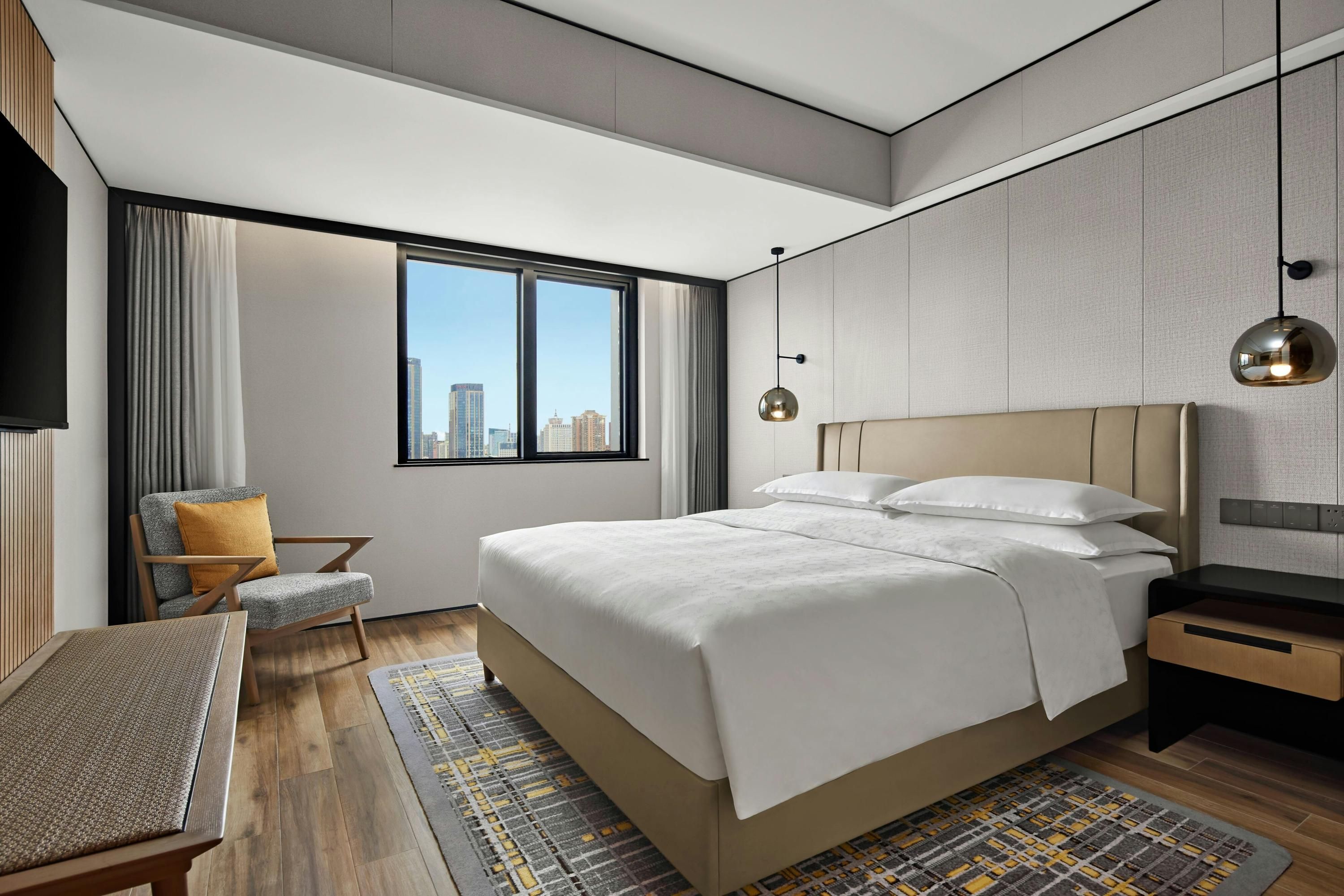 شيراتون تشنجدو ليدو هوتل - تشنغدو - غرفة نوم