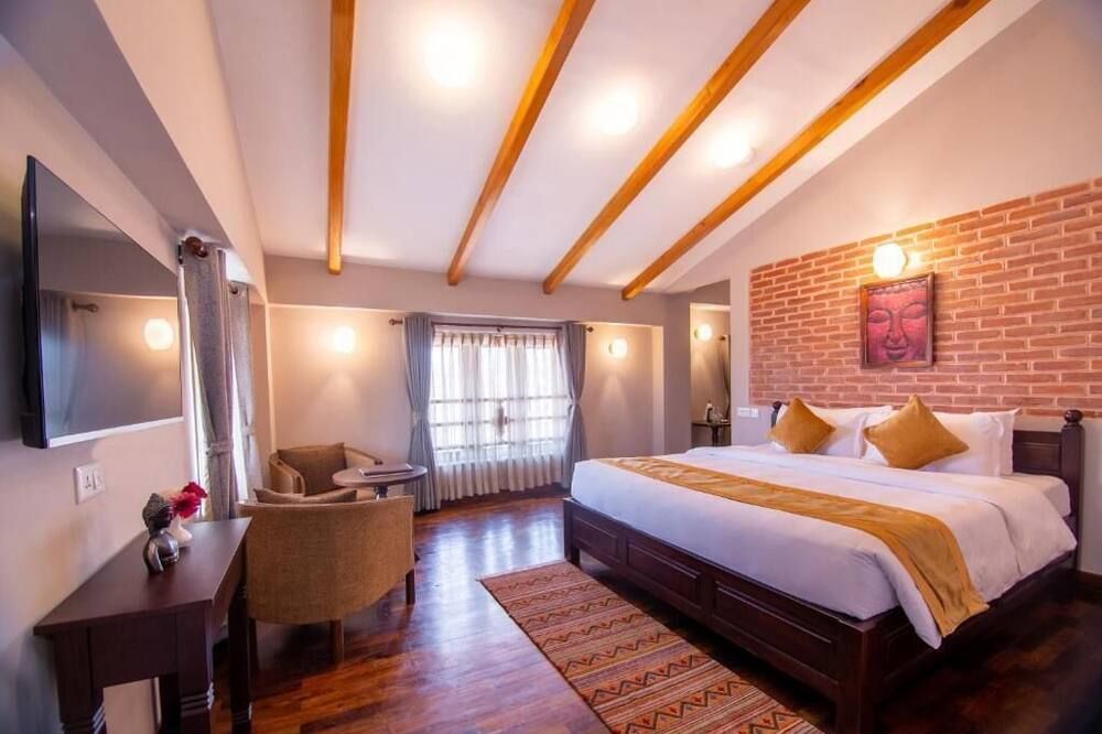 Hotel Bhadgaon - Bhaktapur - Slaapkamer