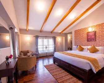 Hotel Bhadgaon - Bhaktapur - Slaapkamer