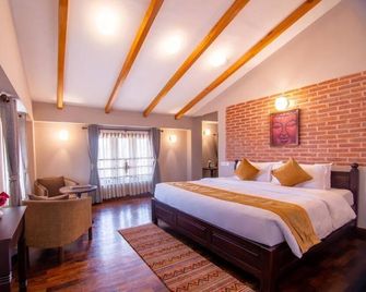 Hotel Bhadgaon - Bhaktapur - Slaapkamer