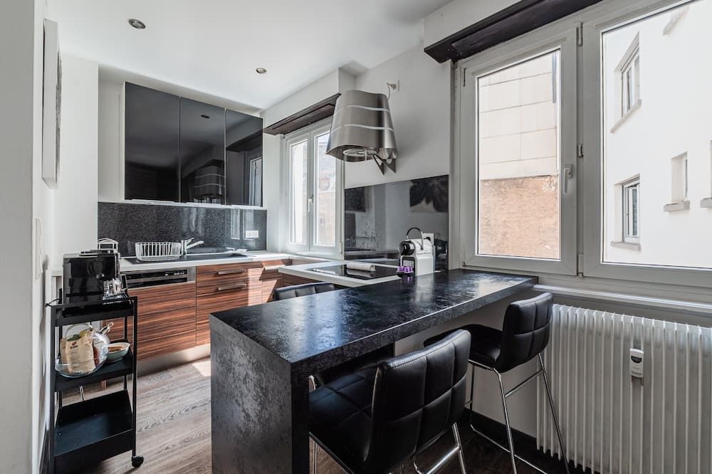 Studio Or - Studio à la Krutenau - סטרסבור - מטבח