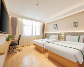 Green Tree Inn Tianjin Jinnan District Xianshui Guyuetan - Tianjin - Bedroom