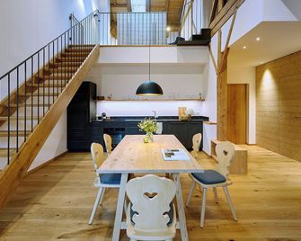 Vacation apartment hayloft - Unterwössen - Essbereich