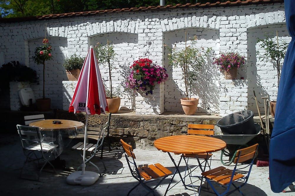 بوتيك-هوتل فيرهاوس ساربروكن - ساربروكن - شرفة مرصوفة