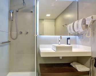 Fast Sleep Guarulhos by Slaviero Hoteis - Guarulhos - Baño