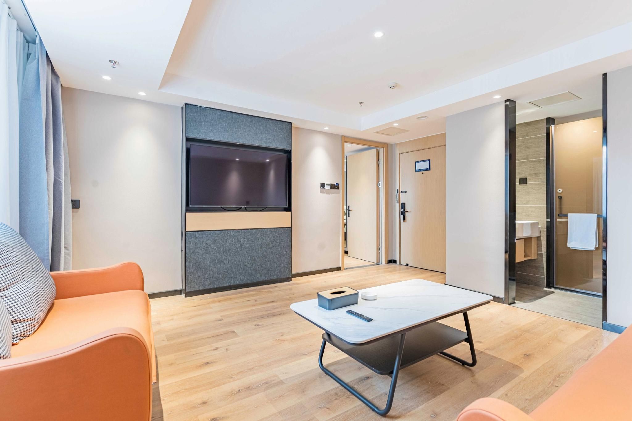 Starway Hotel Urumqi Xihong Road Hualing - أورومتشي - غرفة نوم
