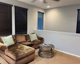 Private Loft with Attached Garage - Modesto - Living room