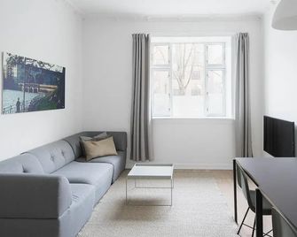 2-bed in a Cosy Area in Norrebro - Copenhague - Sala de estar