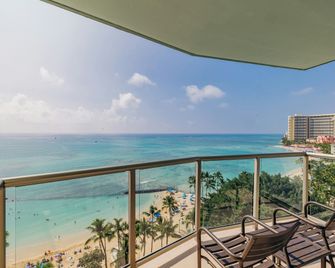 Aston Waikiki Circle Hotel - Honolulu - Balkon