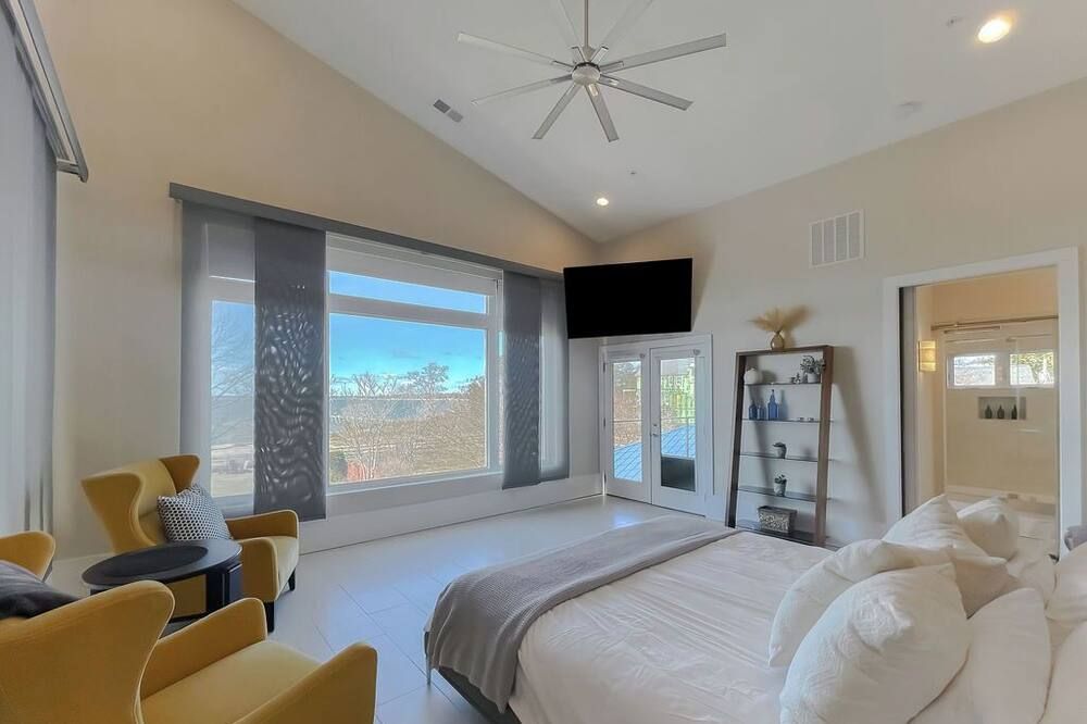 Stunning luxury waterfront beach house 90 minutes from the Nations Capital. - Piney Point - Habitación