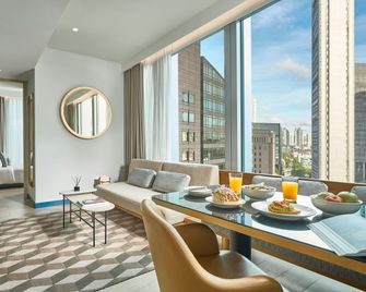Oakwood Premier Raffles Place Singapore - Singapur - Sala de estar