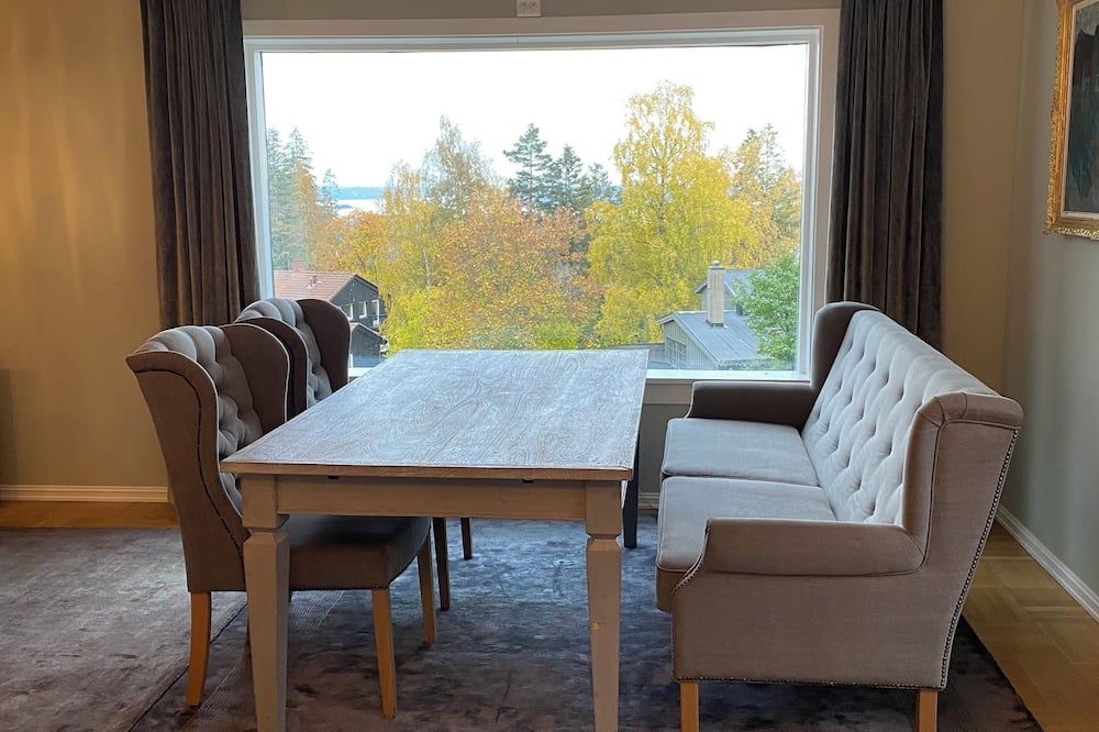 Idyllic and peaceful surroundings on the sunny side of Holmenkollen. - אוסלו - חדר אוכל
