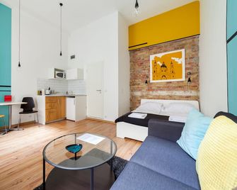 Tatra 4 Studios Apartments - Budapest - Ruang tamu