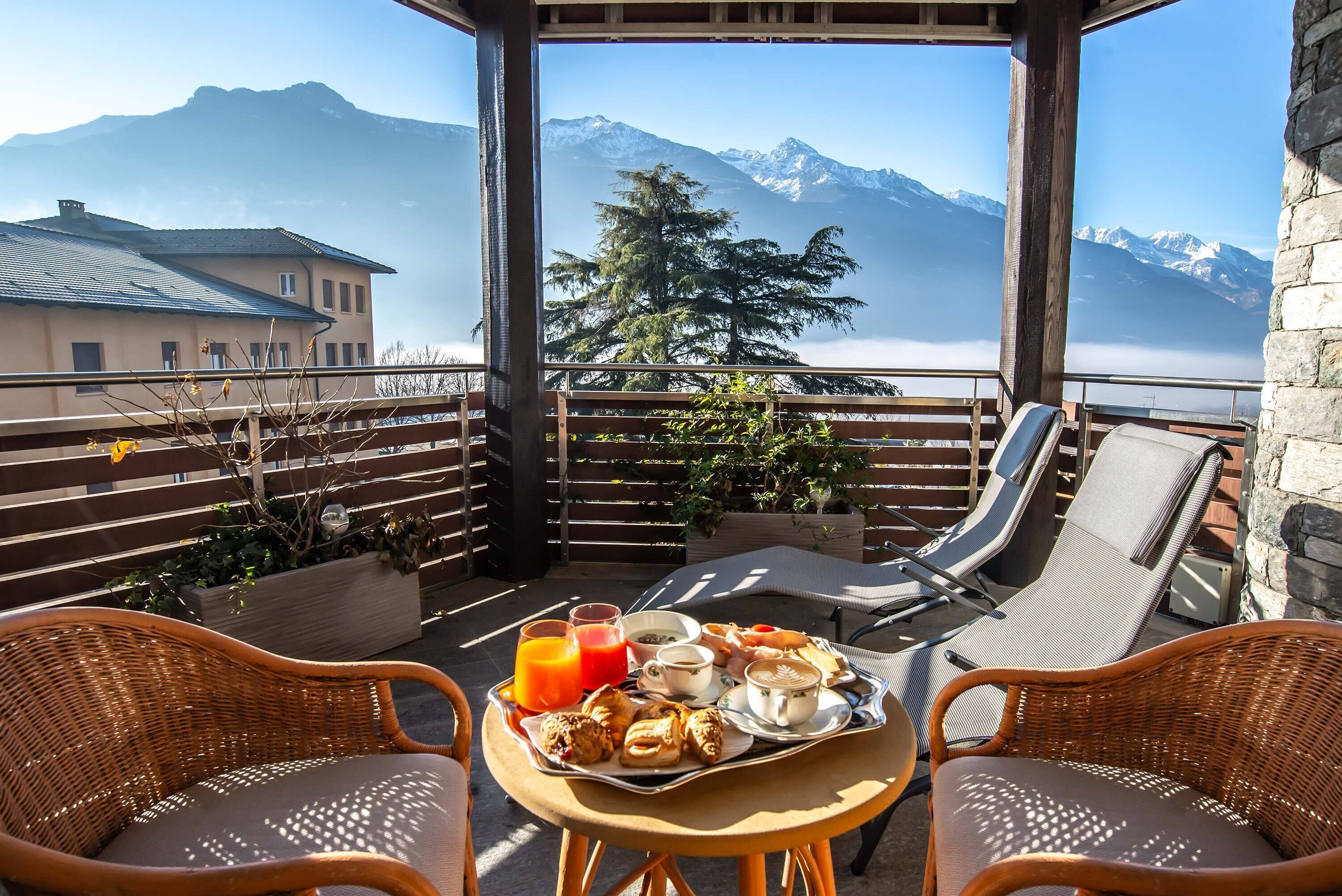 Relais Du Foyer - Saint Vincent - מרפסת