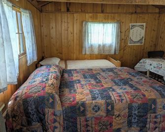 Cabin 10 at Sportsman’s Lodge - Rustic Cabin 10 at Sportsman's Lodge - Red Feather Lakes - Bedroom