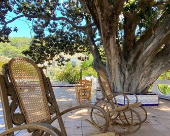 Rustic charm, Olivo Suite with private bathroom and unique views - Alzira - Patio