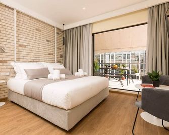 Hotel @Syngrou Fix - אתונה - חדר שינה