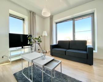 City Home Finland Studio Suite - Great City Views and Perfect Location next to Railway Station - Tampere - Pokój dzienny
